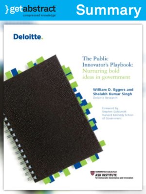 cover image of The Public Innovator's Playbook (Summary)